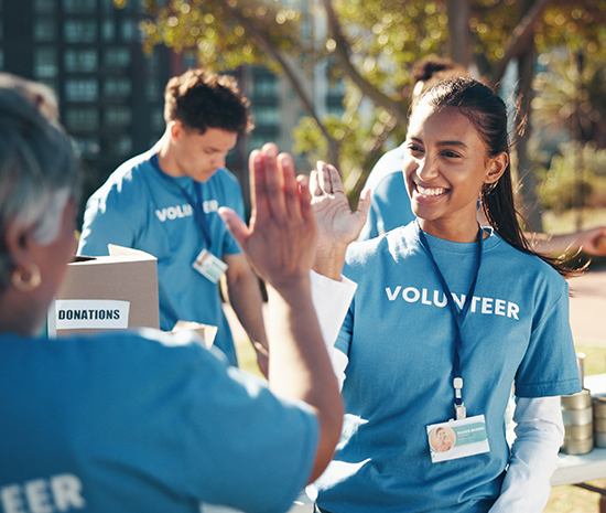 volunteering